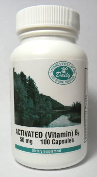 B-6 Activated 50 mg 100 Cap