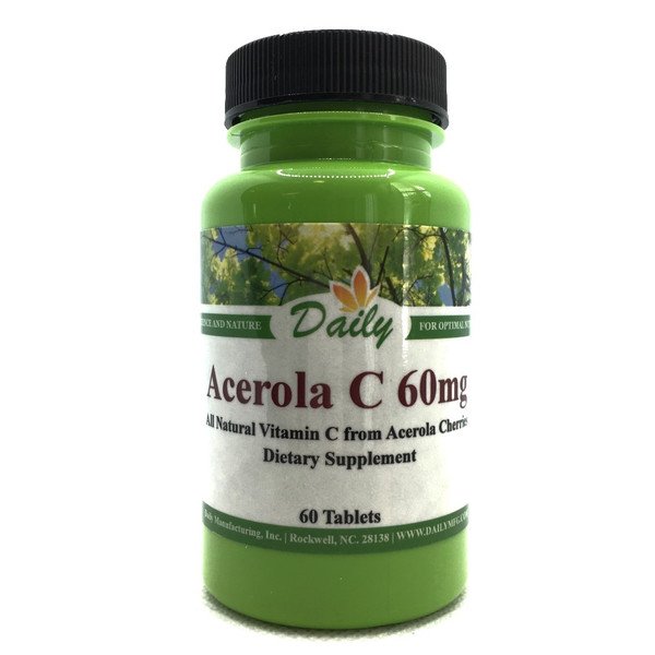 Acerola Natural C 60 mg 60 Tab