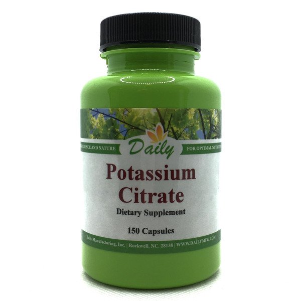 Potassium Citrate 150 Capsules