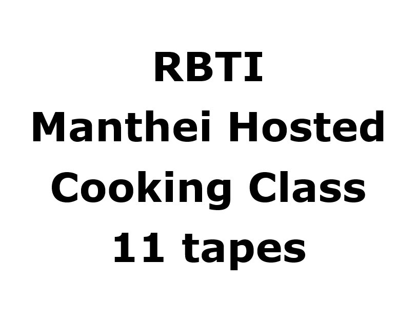 RBTI Manthei Hosted Cooking Class