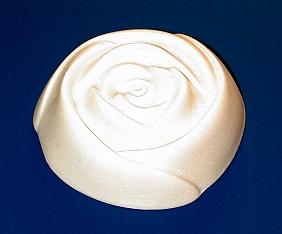 White Gold Rose Bar Soap