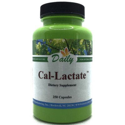 Calcium Lactate 250 Capsules